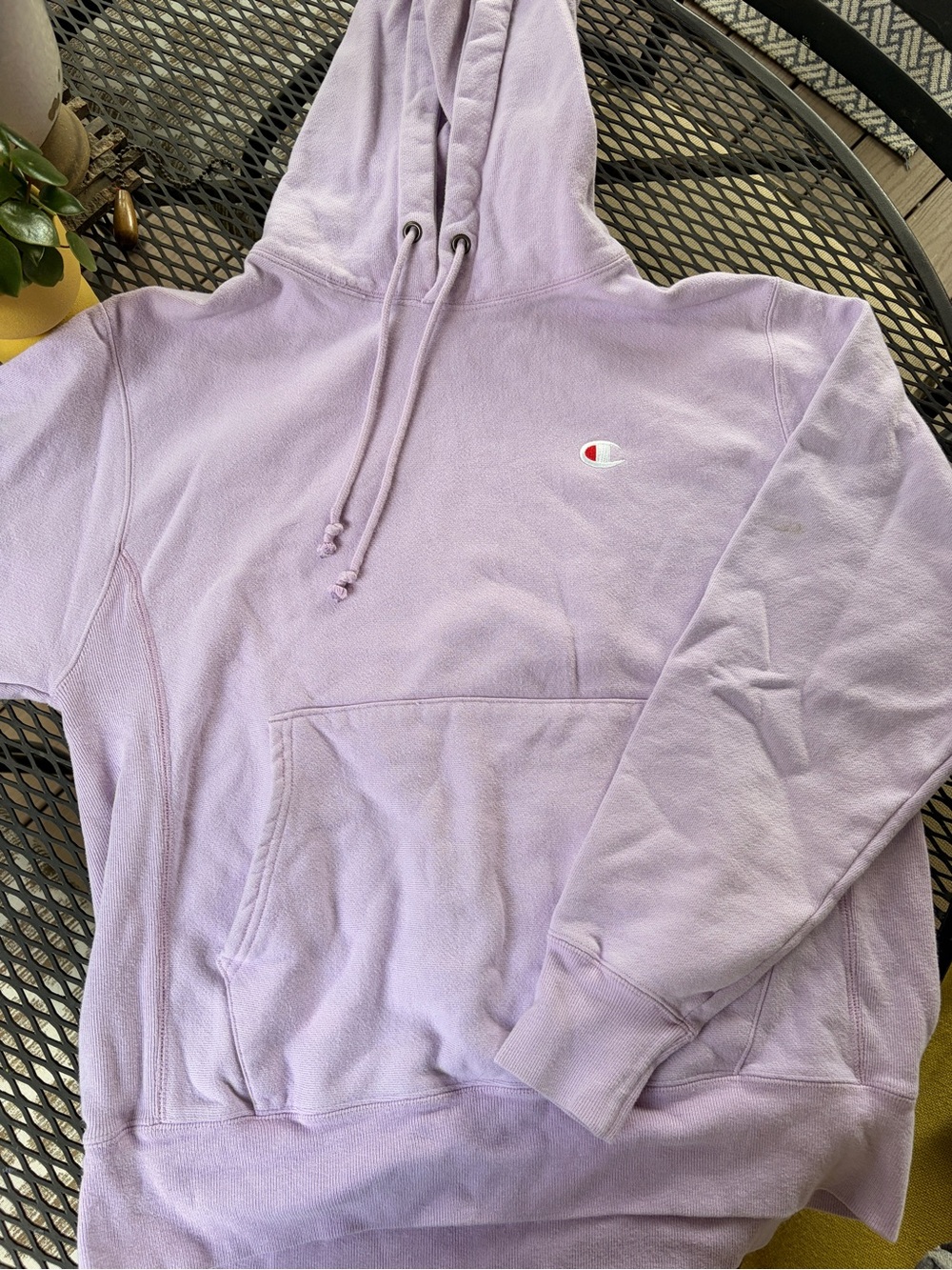 Champion Light Purple Pullover Hoodie